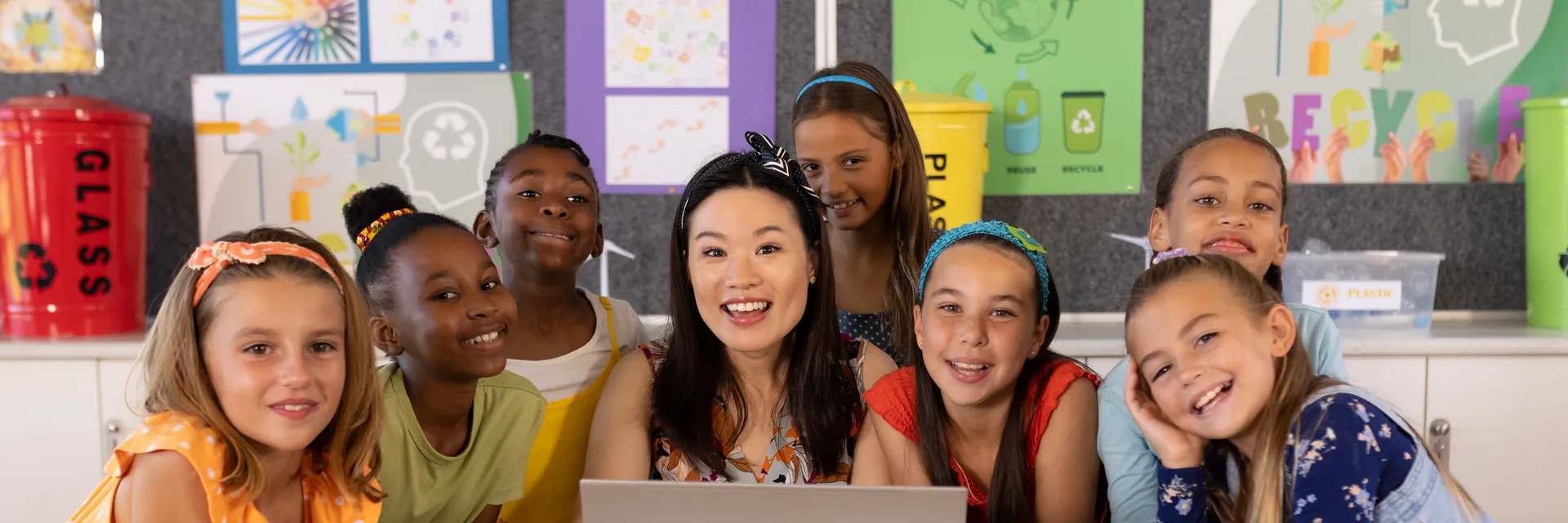 Students at an international school delivering the Australian curriculum