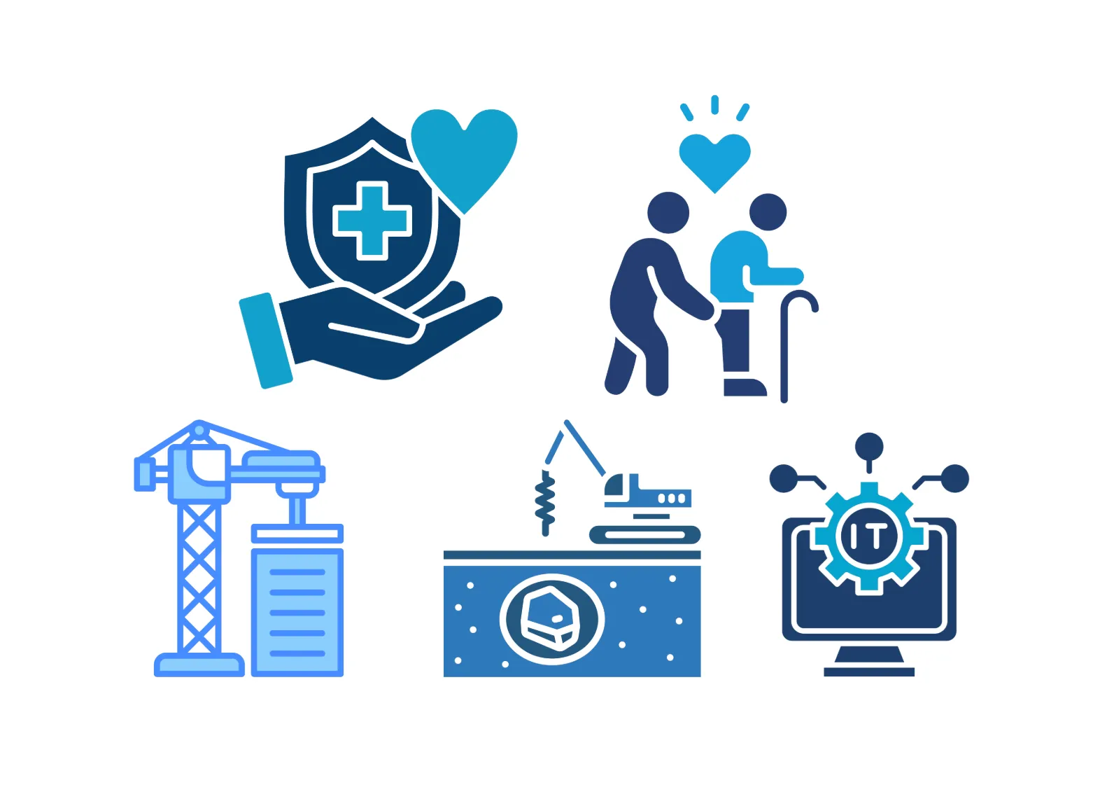 Western Australia's growing job sectors: healthcare, resources, construction, professional services, and technology